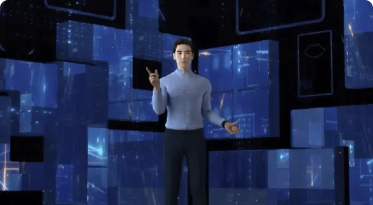 基于文言一心的数字人老师